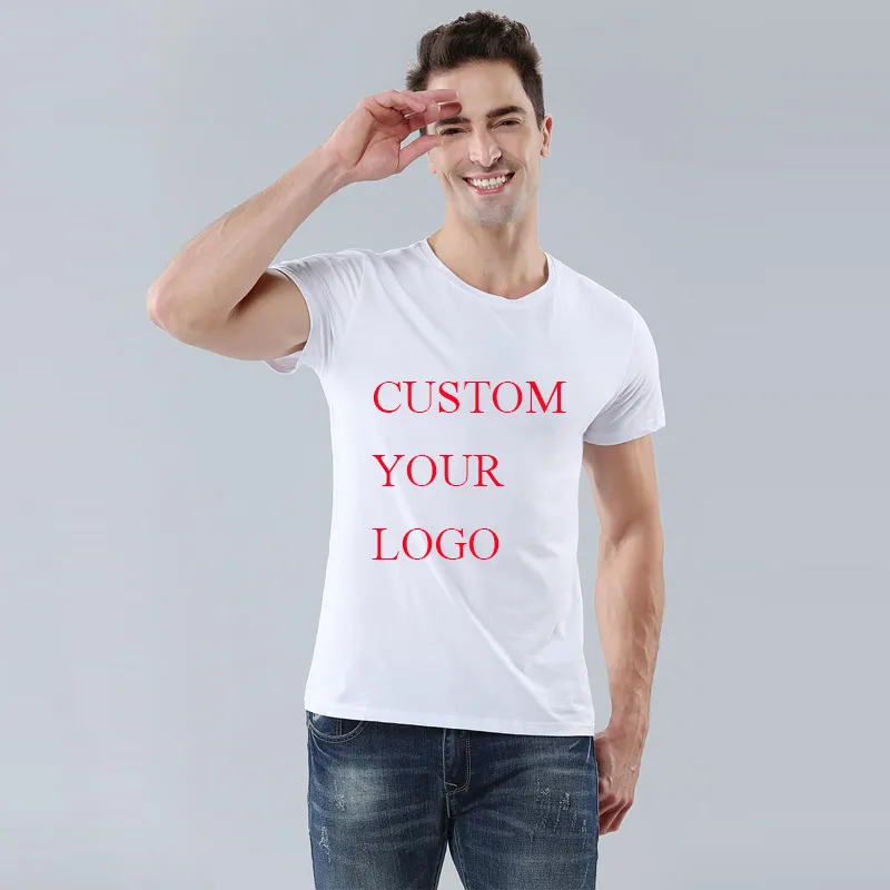 Drop Modal T shirts Men Free Custom Or Your Picture short sleeve summer Tees men Gifts Tshirt Plus Size 5XL 220614