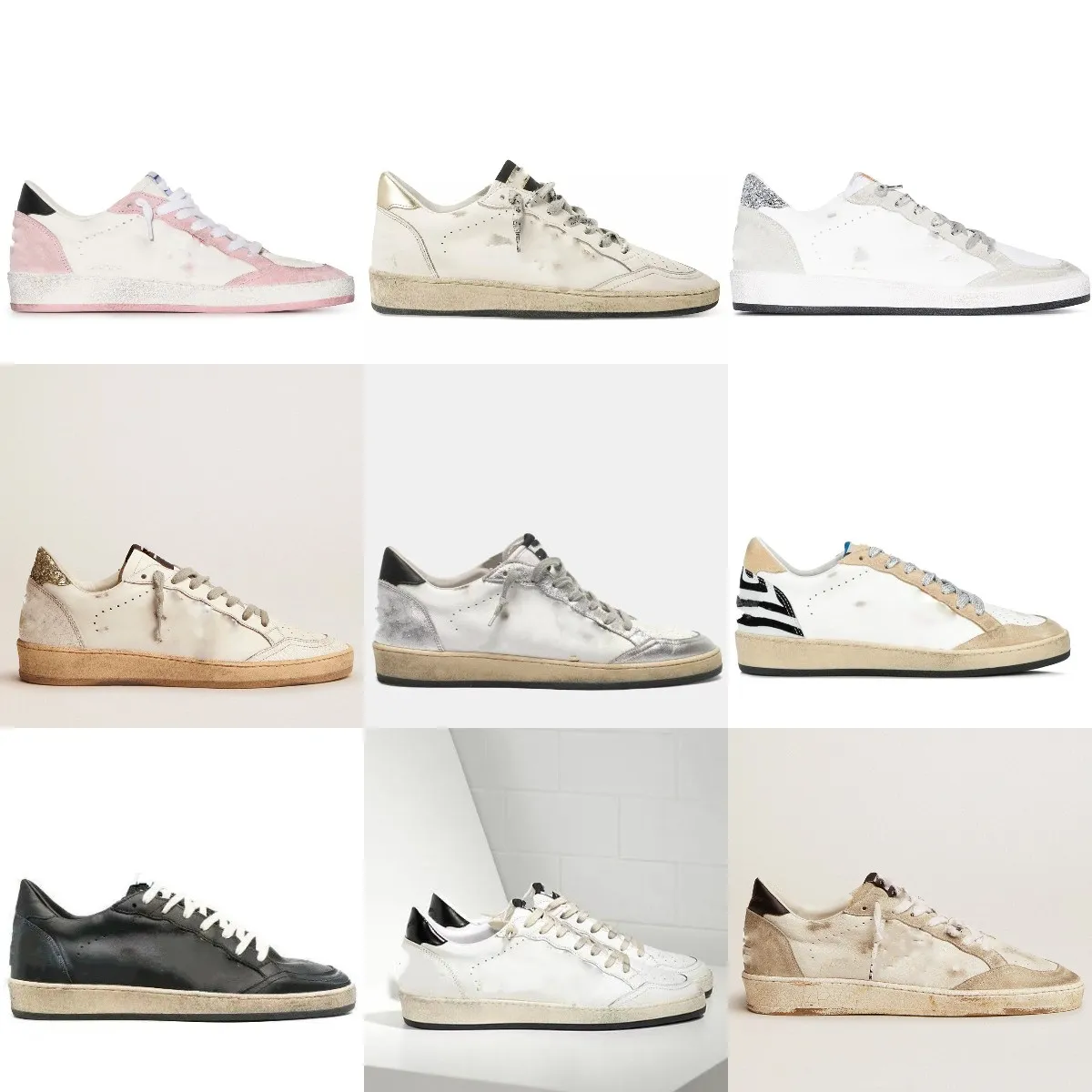 2022 кроссовки суперзвезда Do Old Dirty Sports обувь Golden Ball Star Sneaker Men Women White Leather качество роскошная новая мода и аксессуары стиля повседневная обувь