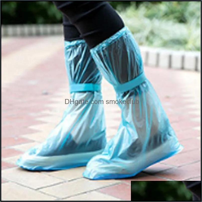 Rain Accessories Slip Household Merchandises Portable Rain Shoe Covers Rain Boots Waterproof Tall Boot