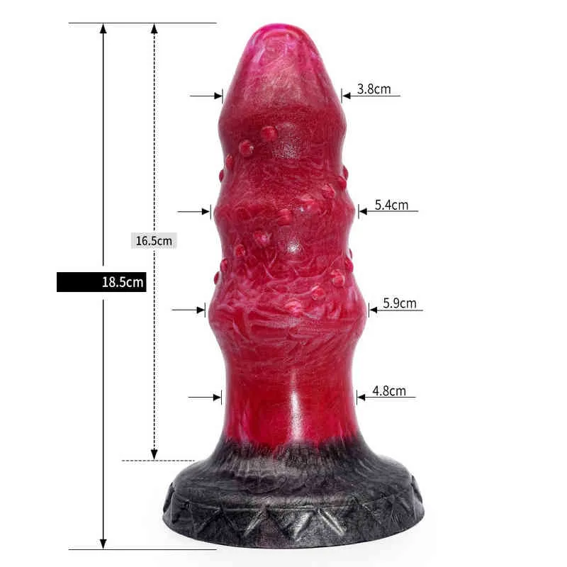Nxy dildo's nieuwe vloeibare silicagel simulatie vormige penis voor mannen en vrouwen 0317