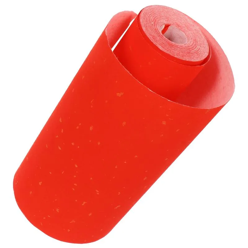 Party Decoration Roll Red Xuan Paper Diy Blank Fine Calligraphy Couplet Gift Decorparty