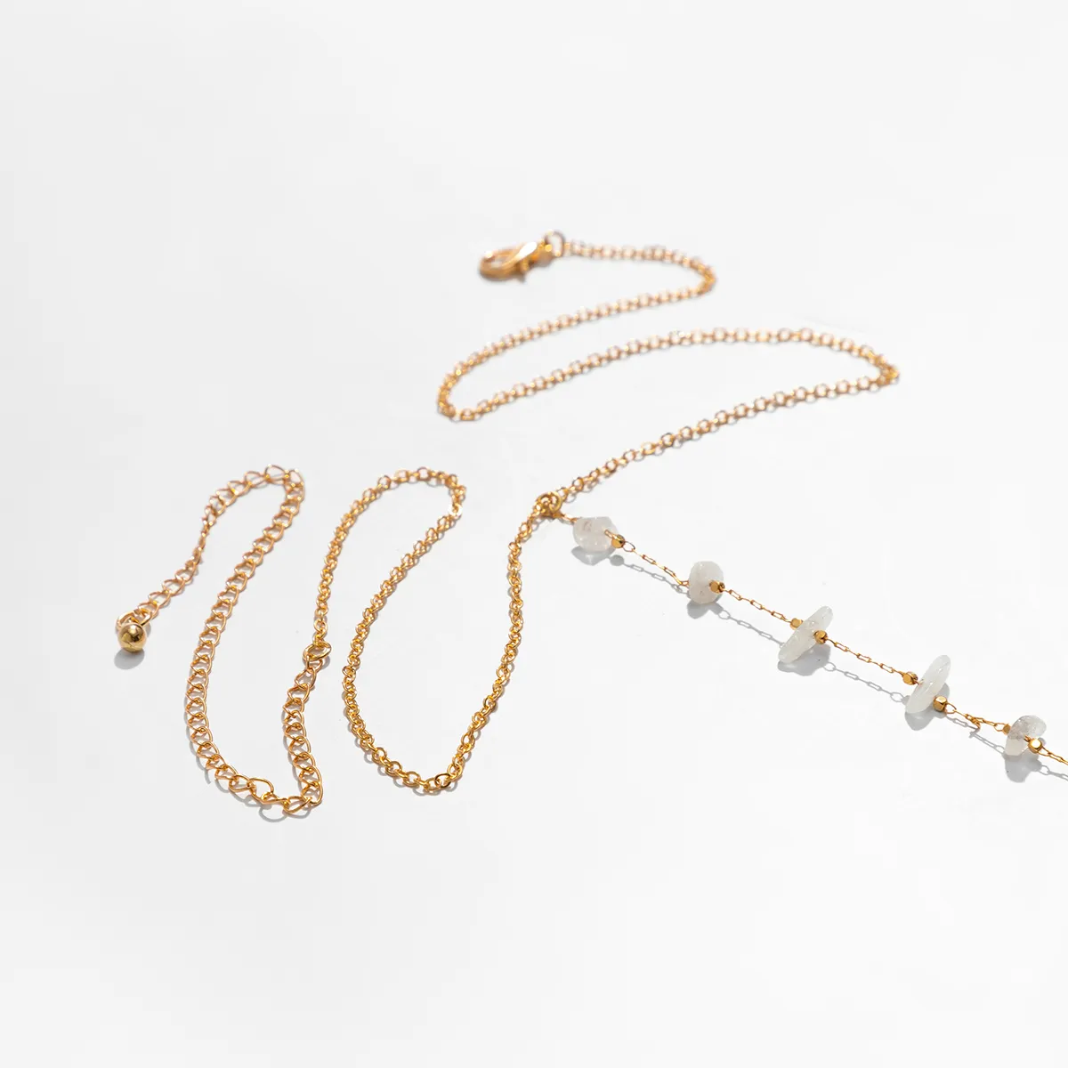 Body Chain Bikini Con Cristalli - Catena Del Petto Sexy In Oro E Argento Per Feste E Spiaggia - Foto 9