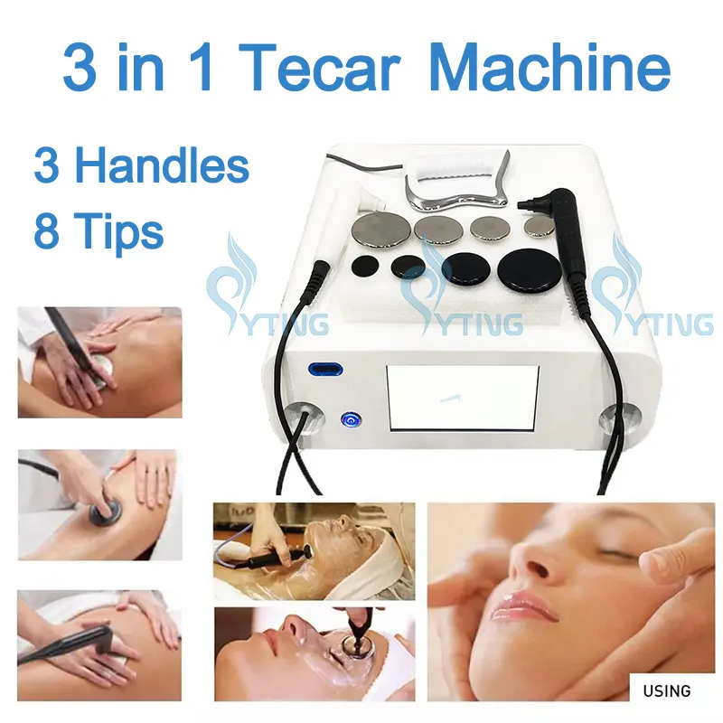 CET RET Monopolar RF Machine for Anti Wrinkle Body Slimming Physiotherapy Diathermy Tecar Machine