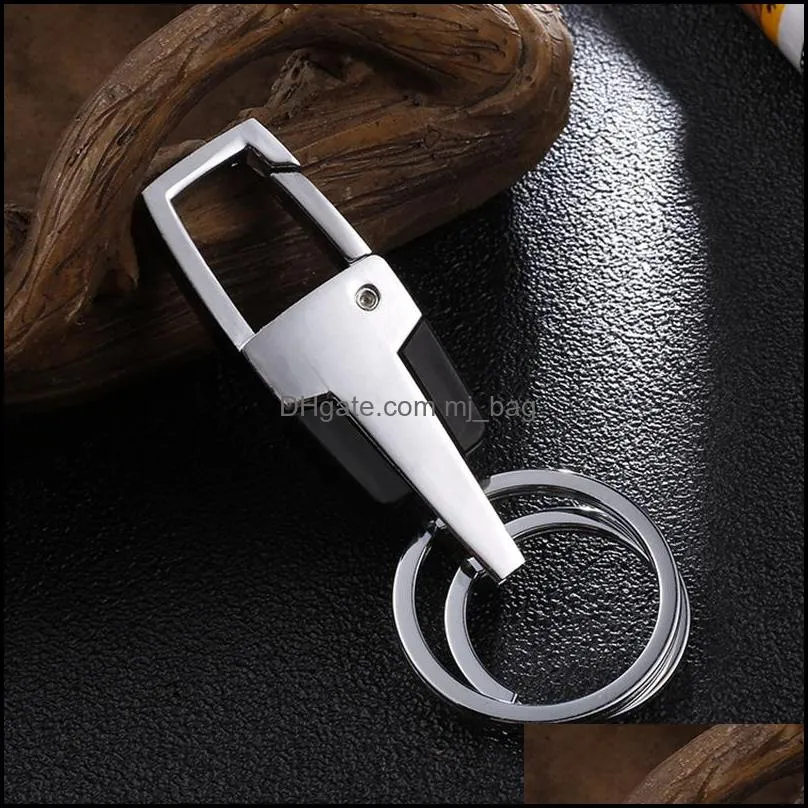 fashion hot sale metal keyring car keychain outdoor travel key ring portable key chain bag accessories pendant gift customizable dbc