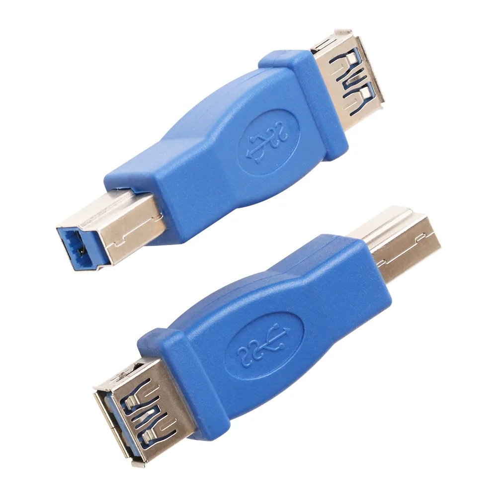 USB 3.0 Tipo A feminino para digitar B Plug Plug Connector Adaptador USB3.0 Converter