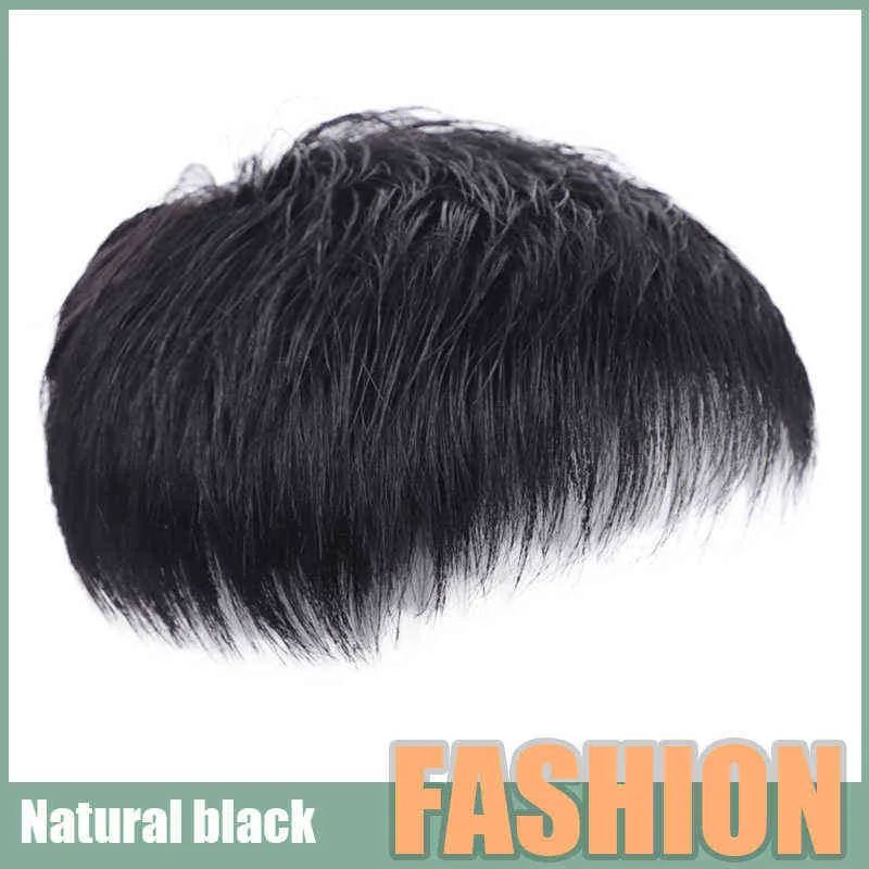 Мужские волосы Синтетические вейлай мужской парик парик Использование головы лысые алопеция.