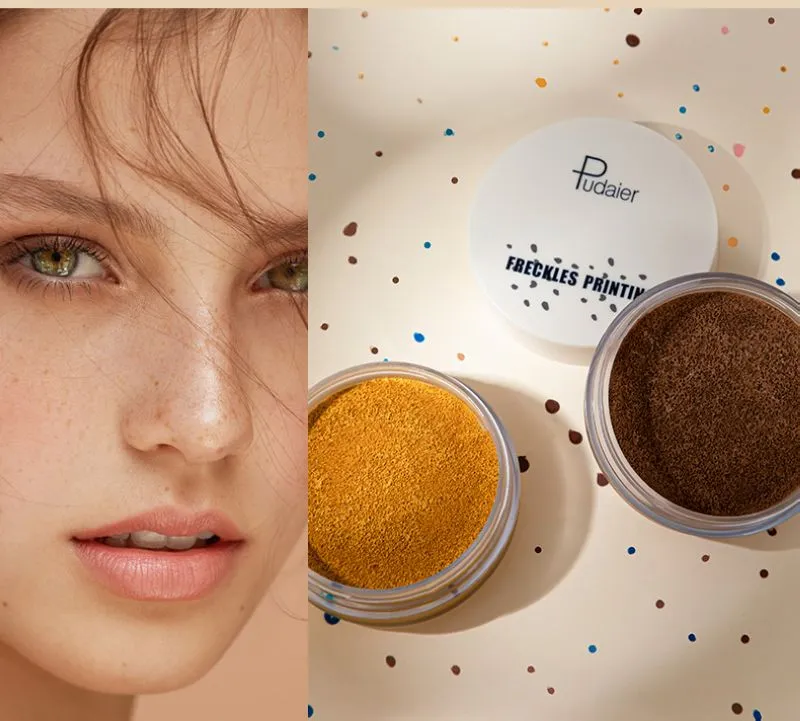 Nieuwe aankomst Pudaier concealer sproet afdrukken direct snel droog waterdicht en zweetbestendig 120 pc's/lot DHL