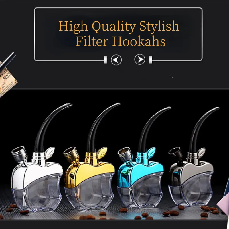 Mini Hookahs Dual-purpose Filter Bong Dabbers Cigarette Smoking Accessories Water Pipe Oil Burner