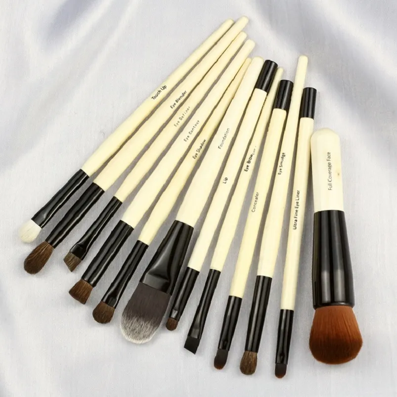 BB-Seires Brushes Eye Smudge Blender Angled Shadow Shader Sweep Contour Definer Smokey Liner - Quality Pony Hair beauty Makeup Brushes Tool