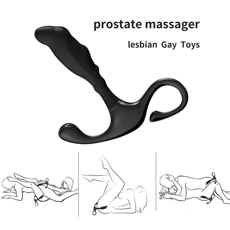 Analplug Prostata-Massagegerät Hintern Schwanz Lesben Homosexuell in den Arsch Ehemann Spielzeug für Paare sexy Wellness-Erwachsenenbedarf LT088