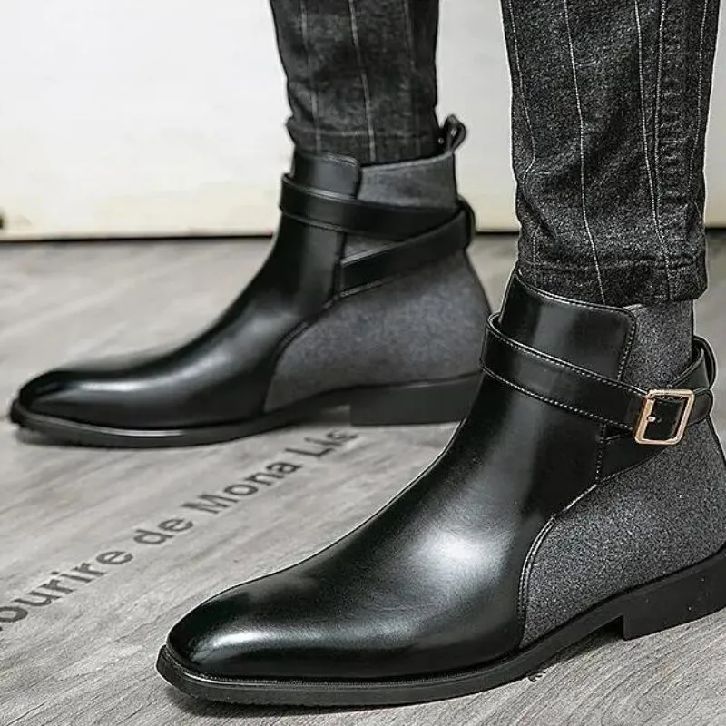 Business formal boots hot sale