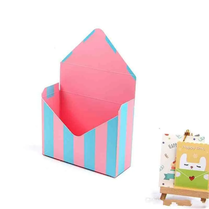 Envelope Fold Flower Box Mini Envelope Type Flower Box Party Wedding Engagement Decoration Valentine`s Day Flower Box BM26