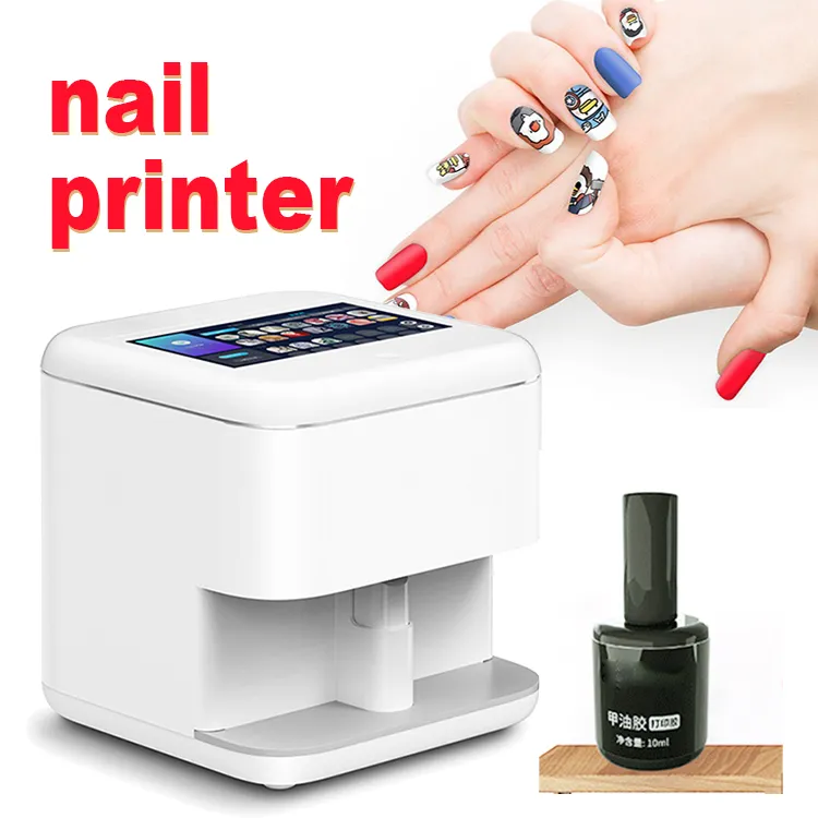 Smart professional mobile nail art machine of digital nail printer machines  for nails printer 3d digital nail art wholesale - AliExpress