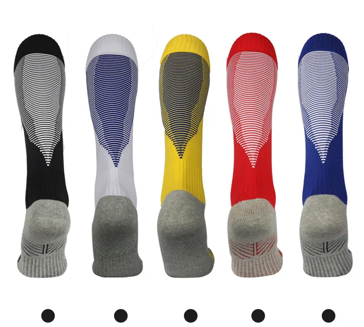 Designer Professional Adult Children's Football Socks Men's Long-Tube over-the-knie verdikte handdoek bodem zweet-absorberende niet-slip comfortabele sportsokken
