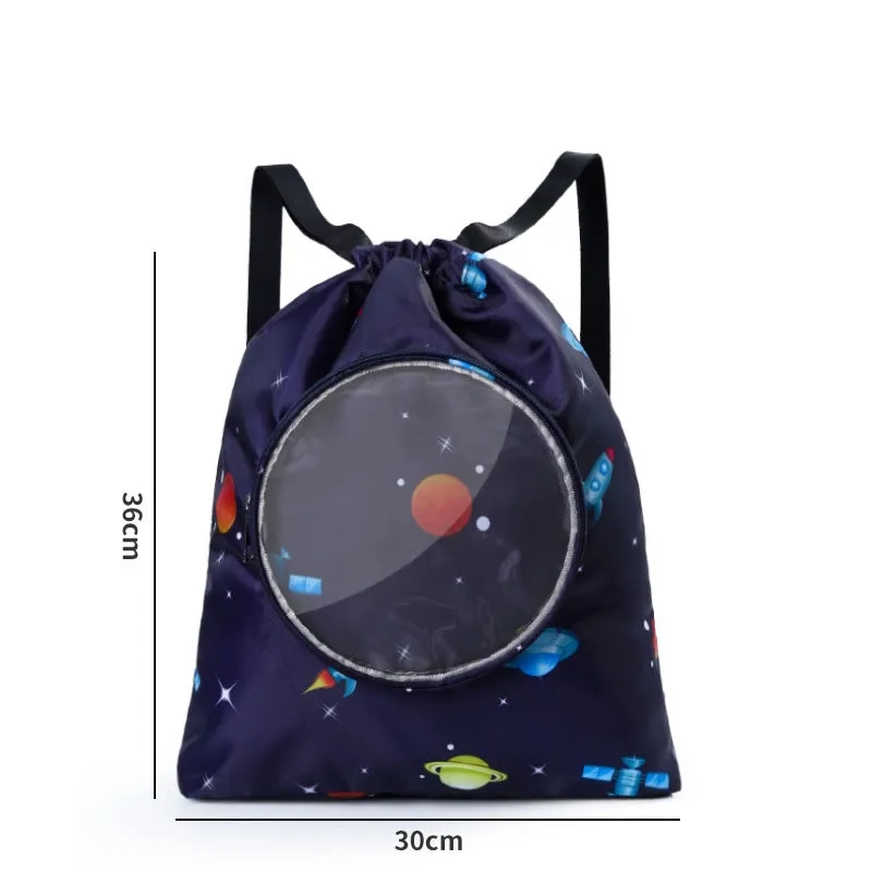 Childrens Swimming Bag Wet Dry Waterproof Drawstring Toy Storage Bag For  Kids Fitness Backpacks Beach Shoulder Bag Backpack From Smyy7, $5.13