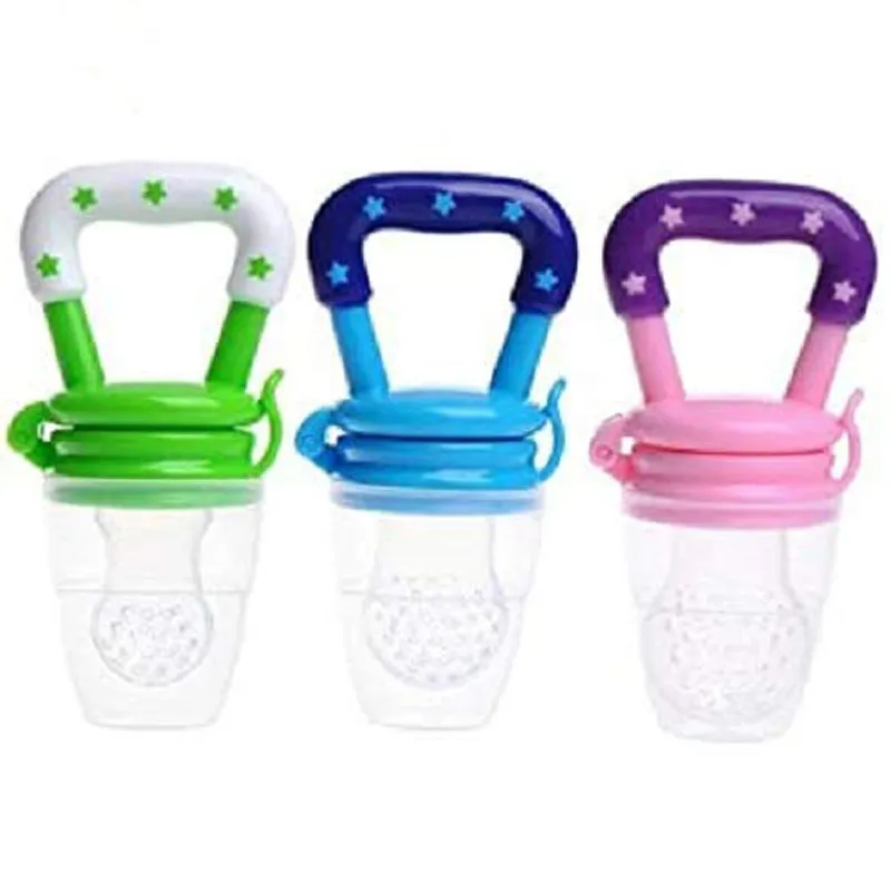 Baby Fruit Feeder Oral Teething Toy Ultra-soft Silicone Teether Feeders For Toddlers Infants Kids