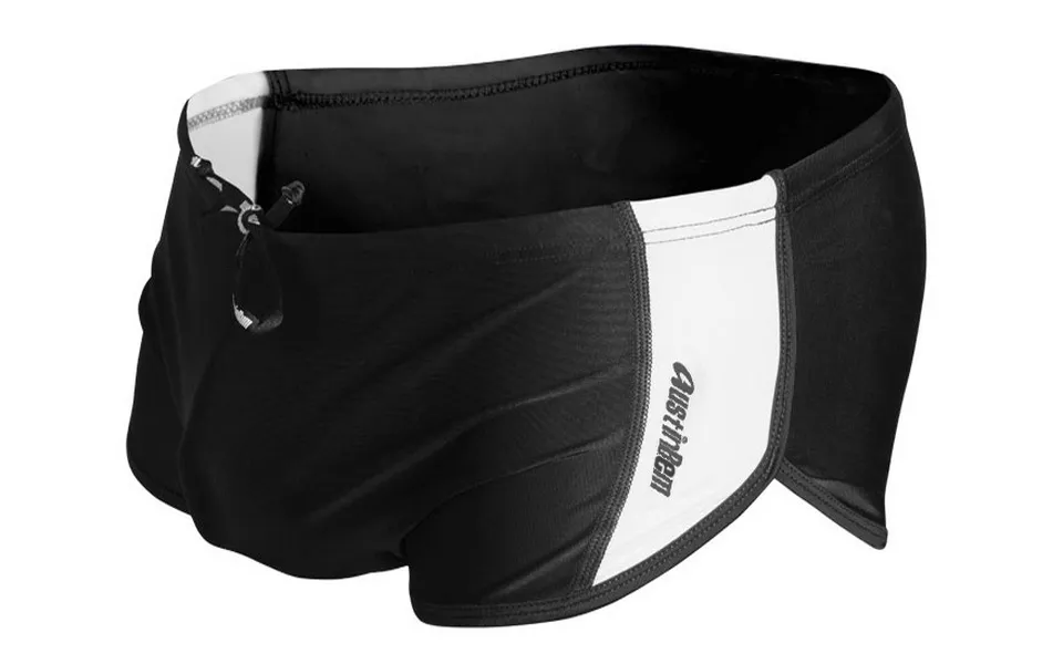 AustinBem Men s Swim Trunks Comfortable Sexy Boxer Briefs Quick Dry Surf Beach Swimwear