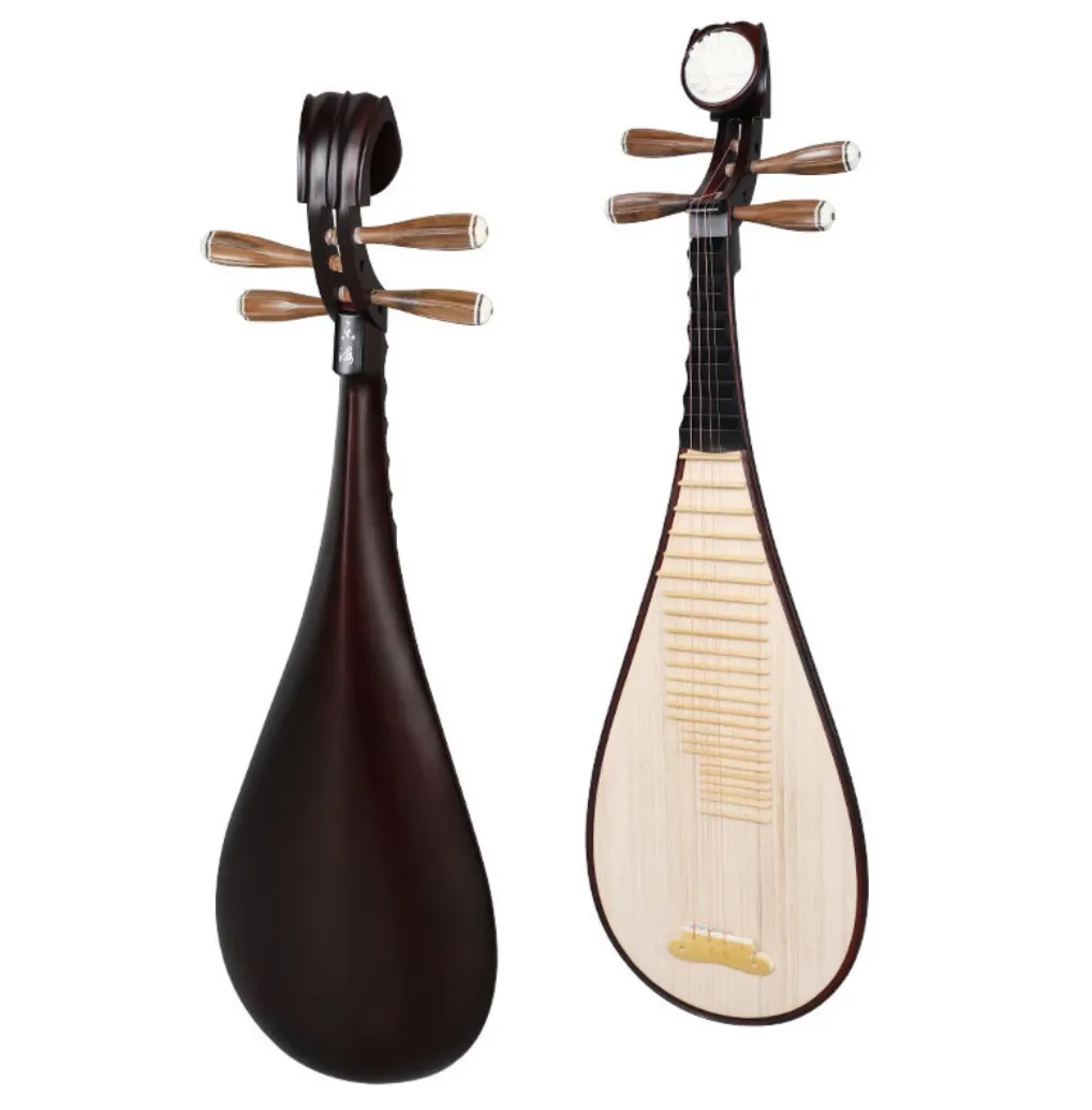 Pipa hardwood Chinese stringed instrument