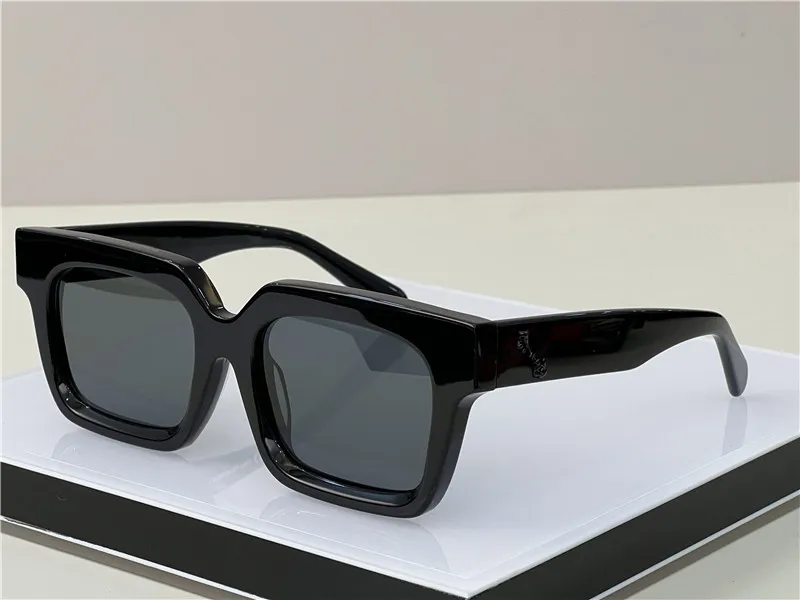 luxury designer sunglasses for men and women mens cool style hot fashion classic thick plate black white square frame eyewear man glasses designer with original box