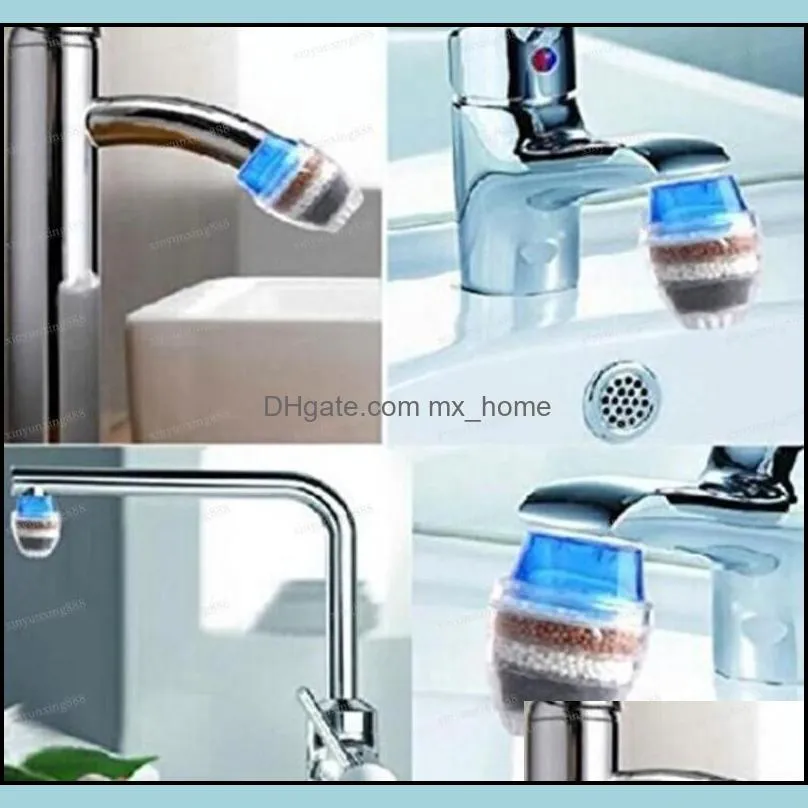 Household Cleaning Water Filter Mini Kitchen Faucet Air Purifier Cartridge