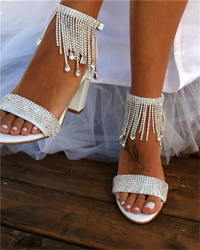 Open toe tacco largo sale