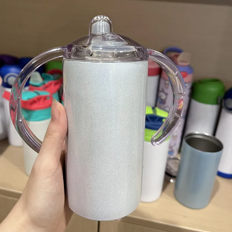 2 Lid Sippy Cup Sublimation Blank Tumbler