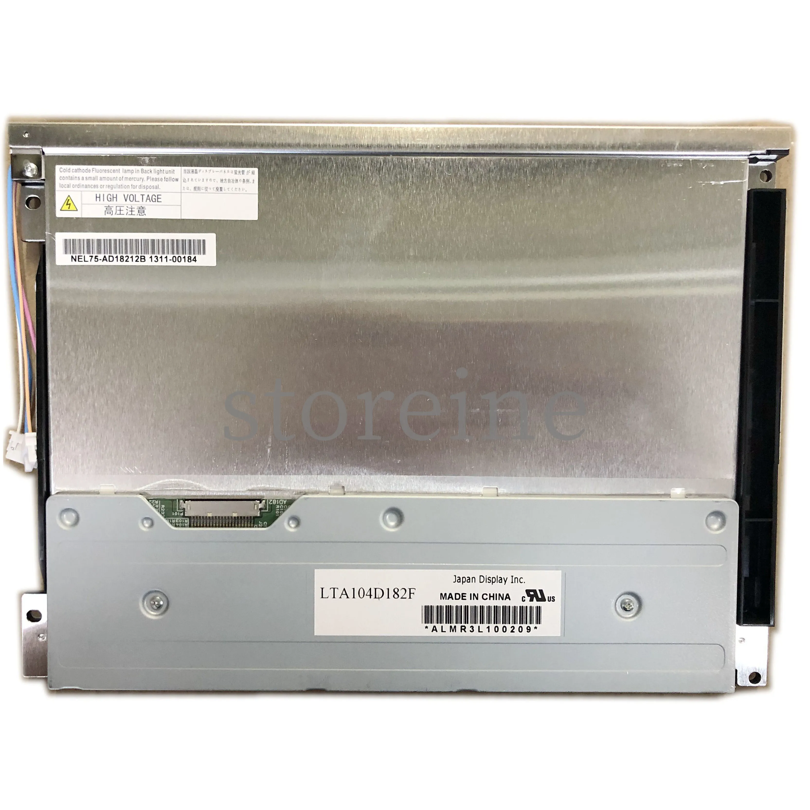 LTA104D182F Originalkvalitet 10,4 tum TFT 800 600 LCD -skärm för industriell applikation