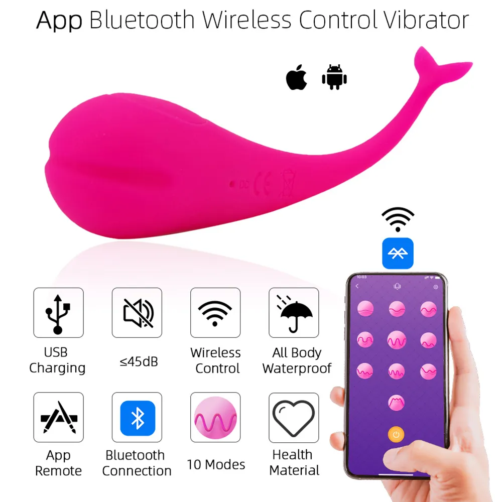 bluetooth vibrator with app Amazon.com: Female Sex Toys Wearable Vibrator main image 0