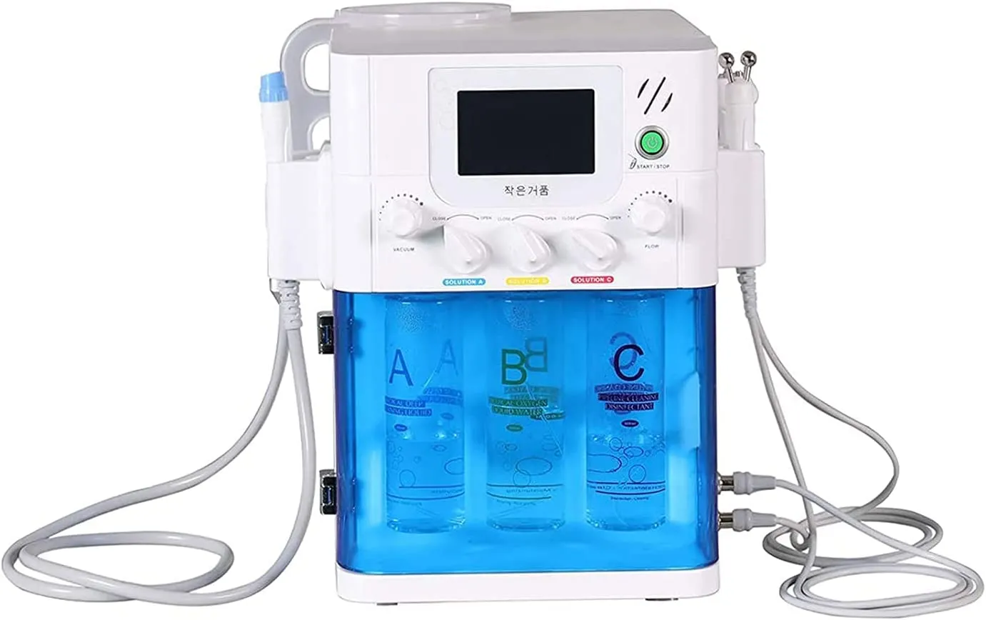 Elitzia ETSPA03 Soins du visage 2 en 1 Peeling à l'eau Hydro Dermabrasion Micro Courant Machine de rajeunissement de la peau USA Stock