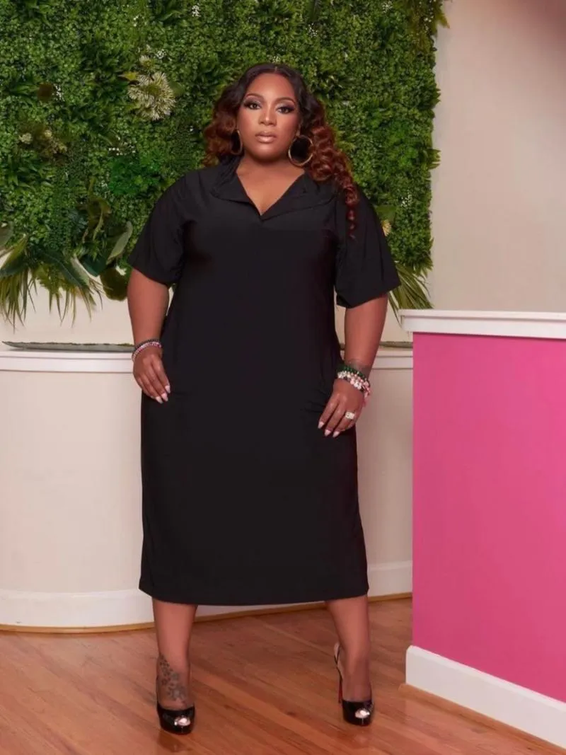 Plus size hoodie dress with pockets deals