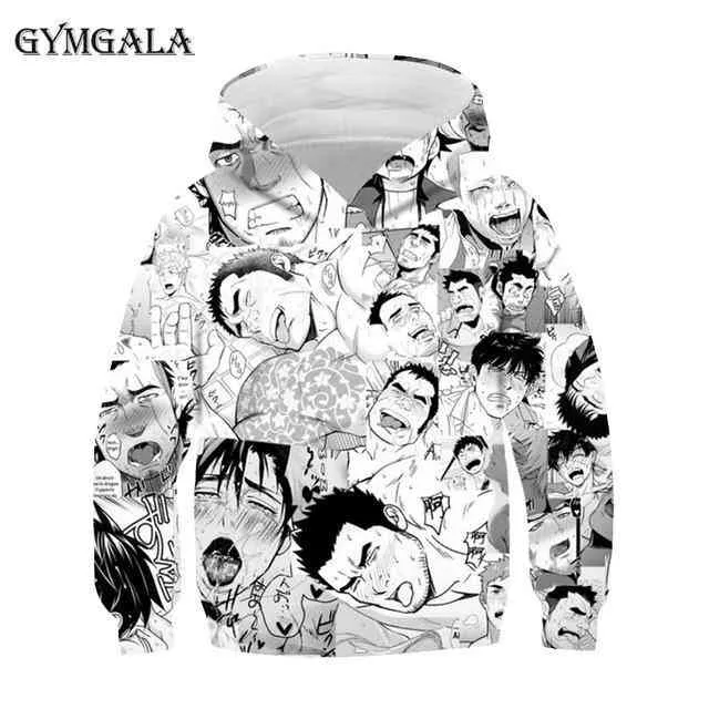 Ahegao hoodie male 2025