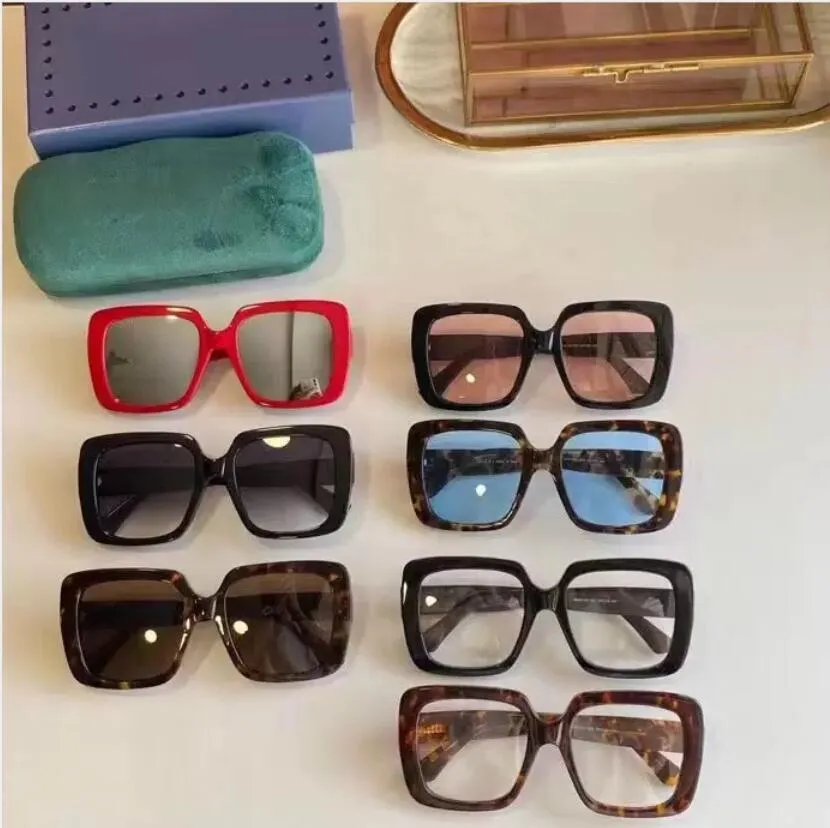 Kvinnors solglasögon för kvinnor män solglasögon mens 0418 modestil skyddar ögonen UV400 lins toppkvalitet med slumpmässig låda