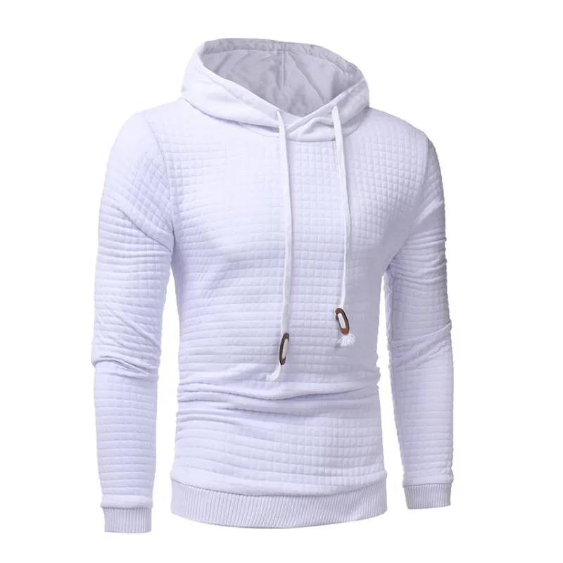 Hoodies Men Long Sleeve Casual Pullover Hooded Sweatshirt Mens White Hoodie Tracksuit Sweat Coat Sportswear Plus Size S3XL 220815