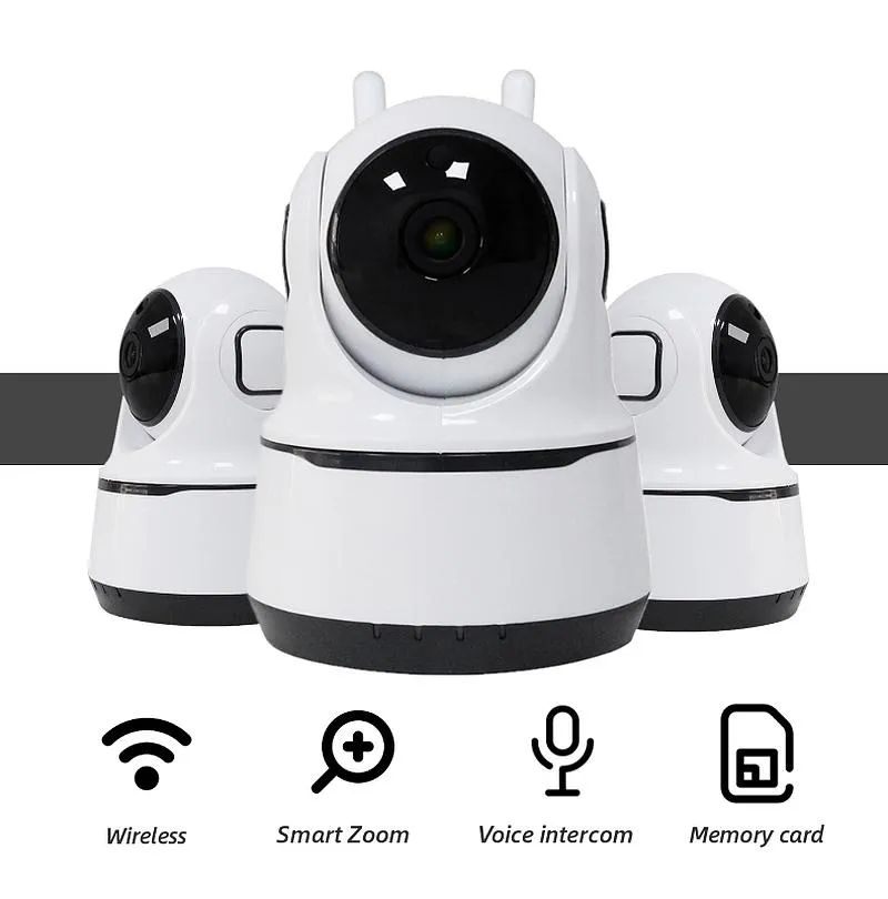 Camera's IP Camera 1080P Home Security Draadloze Nachtzicht CCTV WiFi Babyfoon Ptz Camaras De Vigilancia Con 5076