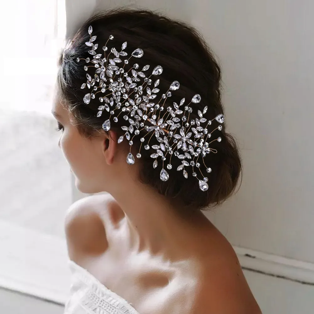 corone nuziali di design diademi copricapo per gioielli da sposa copricapo per feste di compleanno accessori per corone gioielli da sposa gioielli per spose