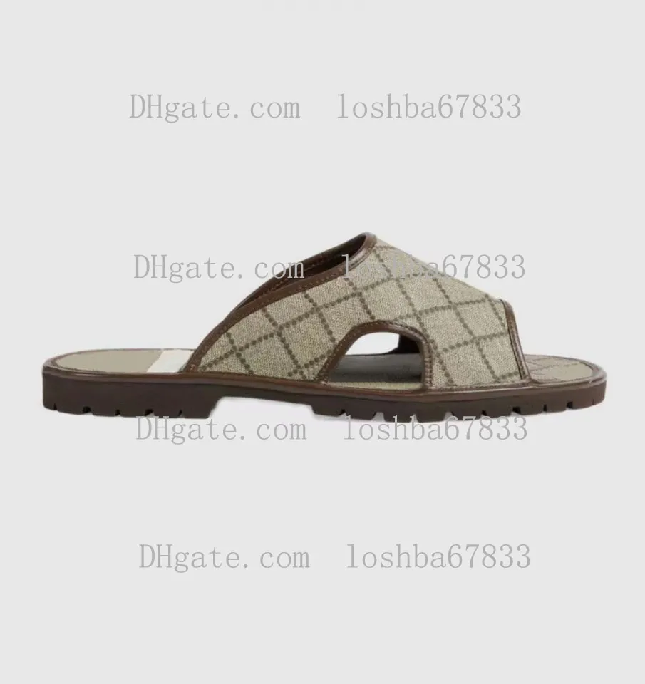 Slippers Shoes Flat Thick Letters Printing Baotou Toe Canvas Sandals Comfortable Lightweight Non Beach