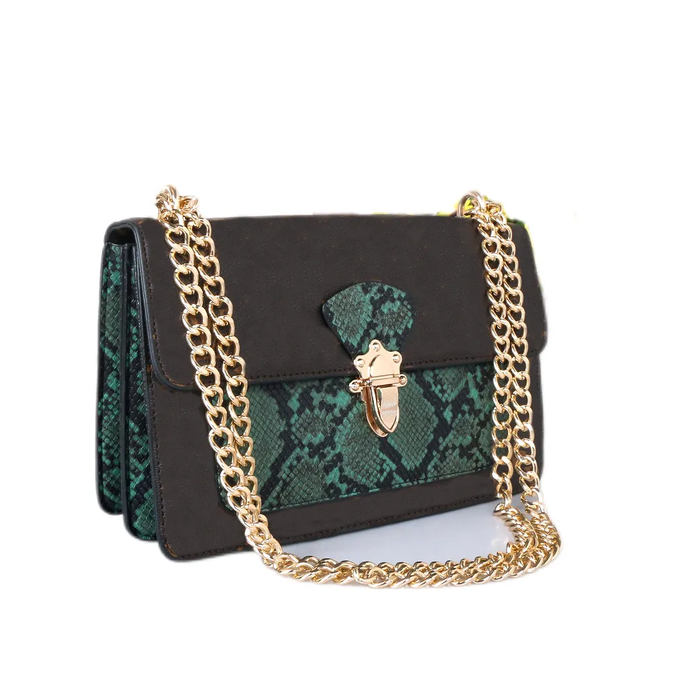 Fashion Designer Womens Handbags Snake Pattern Leather Shoulder Bag Crossbody Bags Purse Clutch Hobo Flower Lady Chain Zipper Wallets Tote Messenger M41730/M41731
