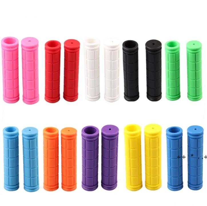 Party Favor Rubber Bike Handlebar Grips Cover BMX MTB Mountain Bicycle Handles Anti-skid Bicycles Bar Grip Fixed Gear Parts BBB14916