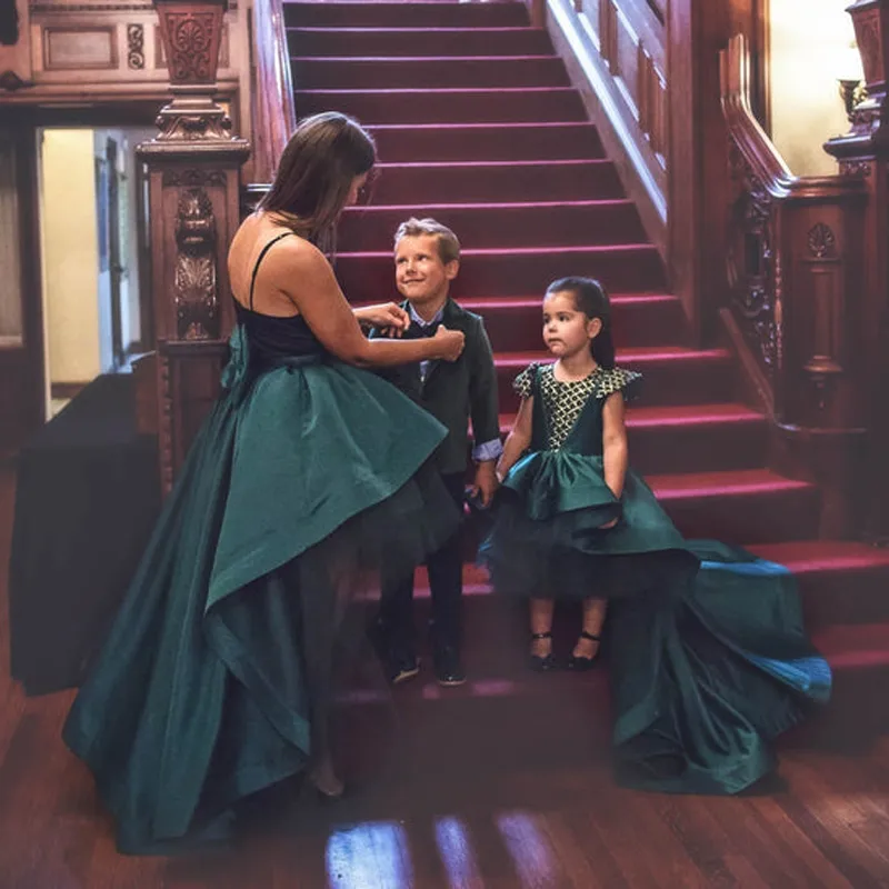 Emerald Green Quinceanera Dress: Girls High Low... From Lovemydress, $59.3  | DHgate.Com