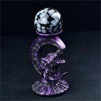 Sphère support support Base boule de cristal fait à la main affichage Reiki méditation décor à la maison jardin cadeau