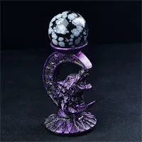 Esfera Suporte Suporte Base de Cristal Bola Made Display Reiki Meditação Decoração de Casa Jardim Presente