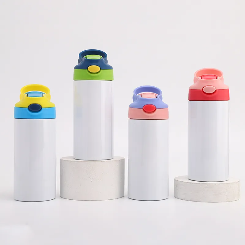 12oz Sublimation Sippy Cups Kids Sublimation Water Bottles With Flip On The  Top Stainless Steel Baby Feeding Nursing Bottle W3 From Toystorys, $6.04