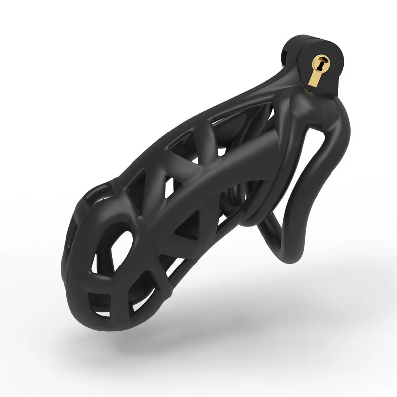 Ringe Harz Männliche Keuschheitsgürtel Cobra Käfig Mit 4 Ring Sleeve Lock Bondage Gürtel Fetisch Sex Spielzeug Für Männer 220923_voghion.com