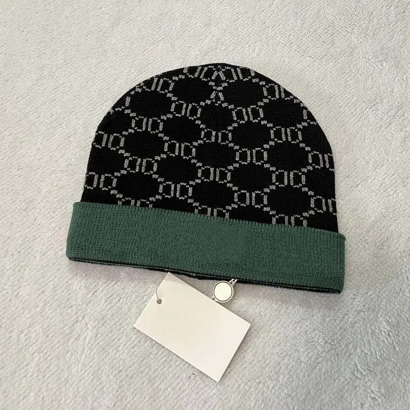 2022 최신 패션 beanies 고품질 브랜드 가을 겨울 Unisex 양모 모자 캐주얼 편지 모자 남성 여성 디자이너 모자 Beanie Skull Caps