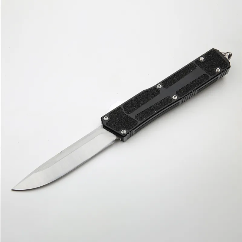 High End Auto Tactical Knife D2 (3,86 ") Satin Blade Aviation Aluminiowy uchwyt EDC Pocket Knory Outdoor Gear 4 Style