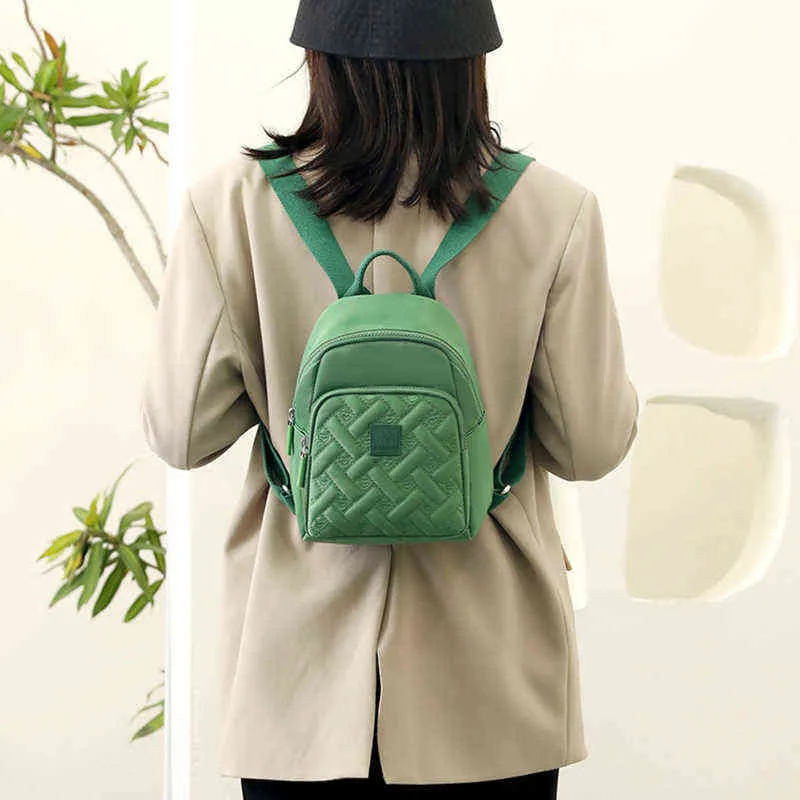 Mini Women's Backpack New Fashion Waterproof Nylon Small Backpack High Quality Cute Small Bag Designed for Young Girls 220506