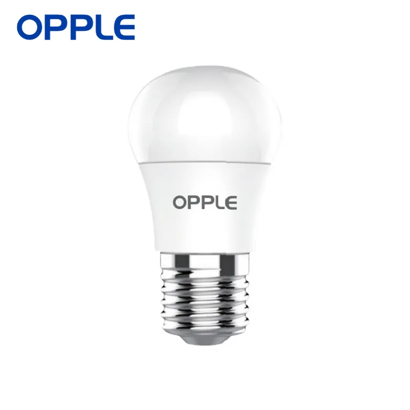 OPPLE LED EcoMax1 E27 3W Светодиодная лампа 3000K 4000K 6500K Высококачественные энергосберегающие лампы Лампы Свет