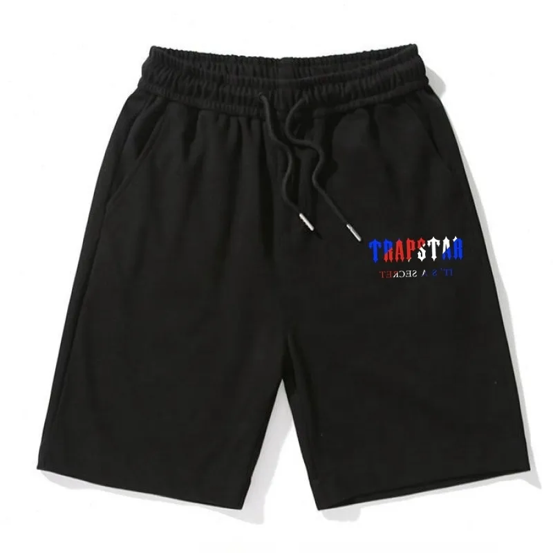 Летние шорты мужские Trapstar Basic Baseball World Five-point Board Fitness Sports Workout Beach Short Pants 2023 Gwkd