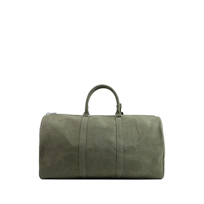 Bolsa de viagem Japão e Coréia do Sul New Retro Fashion Outdoor Bag Army Green Canvas Bagagem