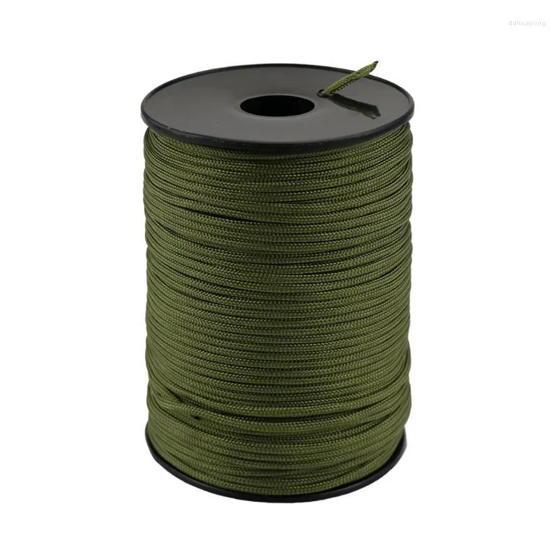 Açık Gadgets Paracord Parachute Cord LABYARD TENTER Yürüyüş Kamp Tırmanma Kullanımı 100m Şemsiye Aracı Halat Campoutdoor